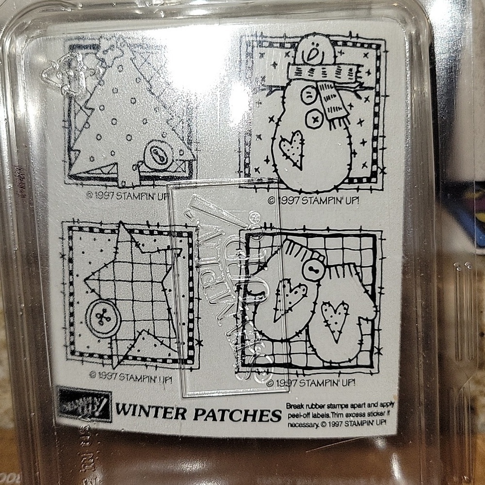 1997 Stampin' Up Winter Patches